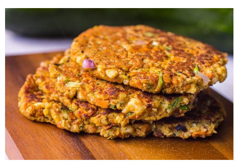 A Truly Healthy Vegan Burger Meal